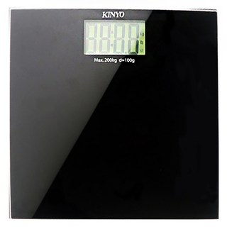 KINYO 大螢幕電子體重計, DS6585, 1個, Black