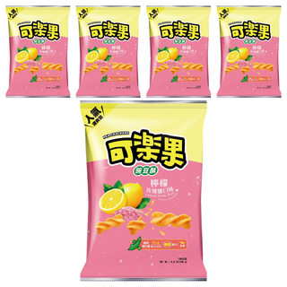 可樂果 豌豆酥 檸檬玫瑰鹽口味, 188g, 5包