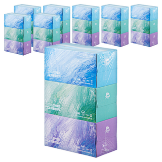 코멧 천연펄프 미용티슈, 230매, 24개