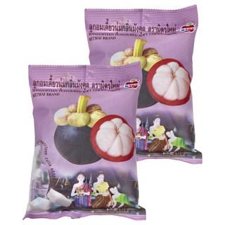 MITMAI 蜜泰 山竹風味軟糖 泰國進口, 110.2g, 2袋