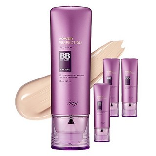 THE FACE SHOP 菲詩小舖 fmgt完美能量BB霜 SPF37 PA++, V103 Pure Beige, 40g, 4條