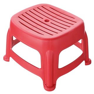 KEYWAY 聯府 花園止滑椅 25cm, 紅色, 1個