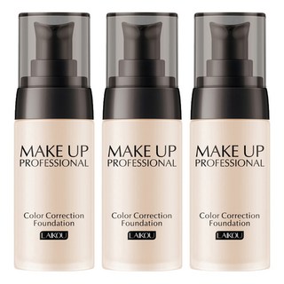 LAIKOU萊蔻 煥彩修顏粉底液 40ml, 01象牙色, 3個