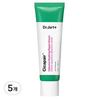 닥터자르트 시카페어 인텐시브 수딩 리페어 크림, 50ml, 5개