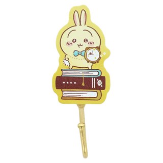 sun-star 吉伊卡哇午茶趣木質磁性掛鉤, 兔兔 黃色, 1個