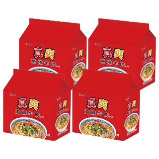 維力 真爽 蔥辣牛肉風味麵 75g, 20包
