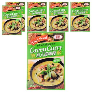 QUA-QUALITY 葵果 綠咖哩調理包 (泰式料理、方便即食), 6包, 60g