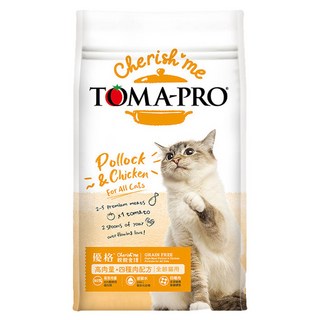 TOMA-PRO 優格 親親 全齡貓四種肉配方 2.2kg, 鱈魚 + 鯡魚 + 火雞肉 + 雞肉, 2.27kg, 1袋