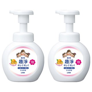 LION 獅王 趣淨 抗菌洗手慕斯, 250ml, 2件