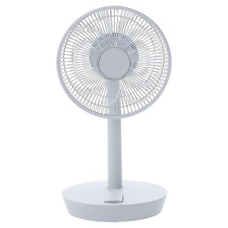 sOlac DC行動風扇，6段風速，左右60°/往上45°/往下5°擺頭，260*H520mm, SFT-F07W, 白色