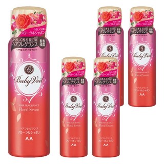 Baby Veil 香氛寶貝 髮香噴霧 花朵皂香, 80g, 5瓶