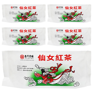台灣農林 仙女紅茶, 優質台茶, HACCP食安驗證, ISO22000食安認證, 200g, 1包, 5包