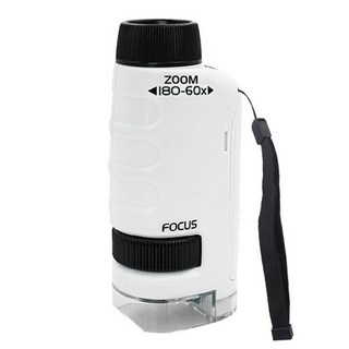 Simple Line 便攜式迷你口袋觀察顯微鏡, 1個, 180倍率