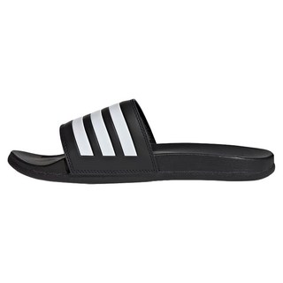 adidas 愛迪達 男女款 ADILETTE COMFORT 拖鞋 GZ5891, 280mm, 黑色 + 白色