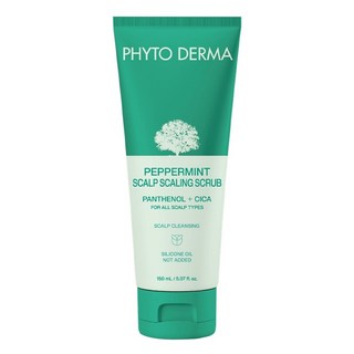 PHYTO DERMA 朵蔓 草本頭皮磨砂淨化霜，含杏桃殼磨砂顆粒，適用於所有頭皮類型，150ml, 1條