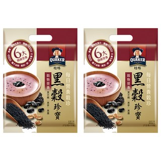 QUAKER 桂格 每日營養穀珍黑穀珍寶, 27g, 10包, 2袋