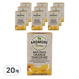 Ardmore Farms 柳橙柑橘汁, 125ml, 20個