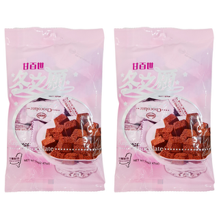 KAISER 甘百世 冬之願巧克力, 70g, 台灣製造, 濃郁巧克力, 2袋