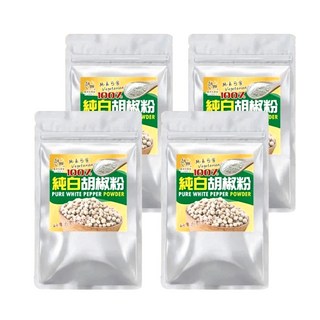 和春堂 純白胡椒粉, 70g, 台灣生產, 4包