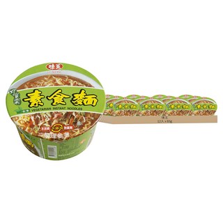 味王 巧食齋 素食麵 83g, 12入