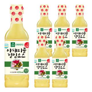 EN FOOD 蔬菜黃瓜醃漬醬, 6個, 470ml