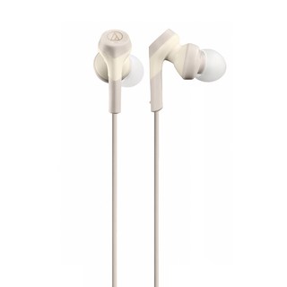audio-technica 鐵三角 USB Type-C 耳塞式 降噪耳機 原廠保固, ATH-CKS330NC, 米色