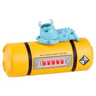 infoThink 訊想科技 智慧快充口袋行動電源 Lightning, PO-9003, 毛怪系列 黃色 + 藍色