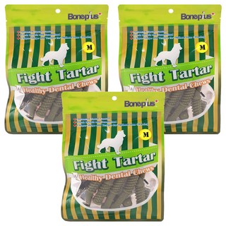 Boneplus 超效雙頭潔牙骨M 3包, 100g