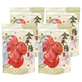 金平陽嚴選 大豬公 4包 - 台灣經典懷舊零食 鹹甜酥脆 獨立包裝, 160g