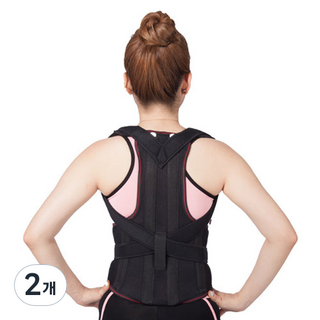 TCR 女性用健康束帶 黑色, 2個