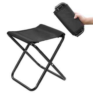 코멧 한손에쏙 초경량 폴딩 체어, 블랙, 1개