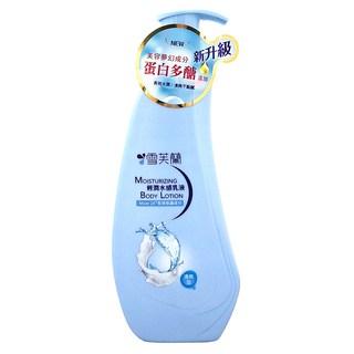 雪芙蘭 輕潤水感乳液，添加蛋白多醣、綿羊油與蘆薈露，深層滋潤保濕, 300ml, 1瓶