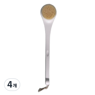 LAB&TOOLS 高級身體刷, 4個, 白色, 1入