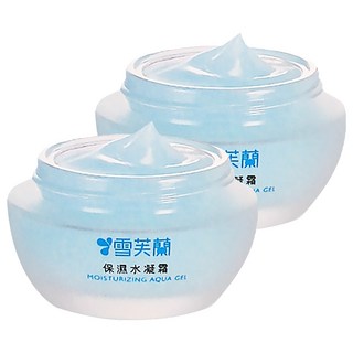 雪芙蘭保濕水凝霜，水漾凝霜質地，玻尿酸胜肽，日間夜晚保養修護，清爽不油光, 50g, 2罐