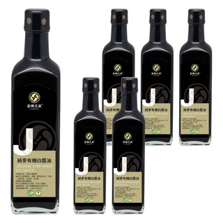 JOYSPRING 喜樂之泉 純麥有機白醬油, 500ml, 6瓶