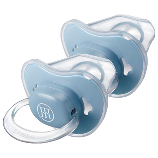 Simba 小獅王辛巴 蘊蜜超柔拇指 安撫奶嘴, 超柔初生型 0個月以上, 晨藍, 2個
