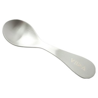 VIIDA Souffle 抗菌不鏽鋼兒童匙 (XS) 304L 2歲以上兒童適用, 金屬色, 單件, 1組