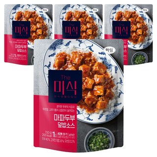 The Mishik 匠人 麻婆豆腐蓋飯醬, 4個, 150g