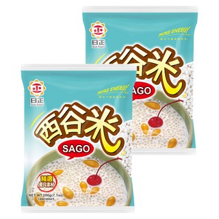 日正食品 西谷米 200g 精選優良素材, 2包