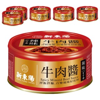 新東陽 辣味牛肉醬 110g, 6罐