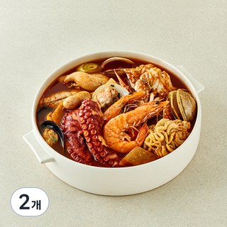바다자리 해물가득 문어해물탕 밀키트, 1kg, 2개