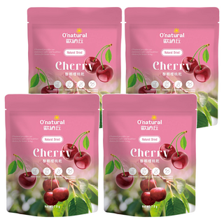 O'natural 歐納丘 天然整顆櫻桃乾, 70g, 4包