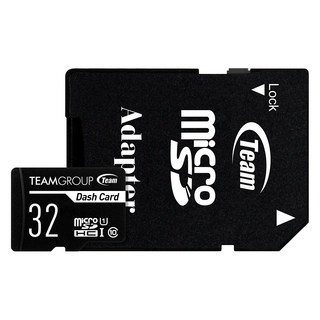 TEAMGROUP 十銓 32GB Micro SDHC 記憶卡, UHS-I, 行車記錄器專用, 高相容性, 耐極端溫度, 防震, 防水, 防X光, 1個