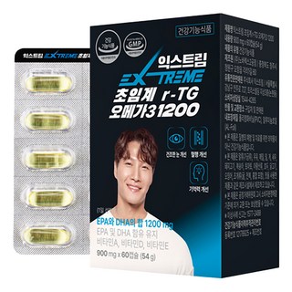 익스트림 초임계 알티지 오메가3 1200, 60정, 54g, 1개
