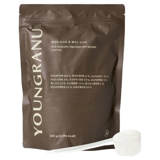 Youngranu Protein Fit美體奶昔 可可口味, 1包, 630g