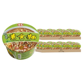 味王 巧食齋 素食麵 83g, 24入
