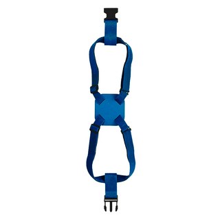 Viita 高彈力背包行李捆綁固定帶 耐重耐用 可調節式折疊收納, 深藍色, 55~80cm