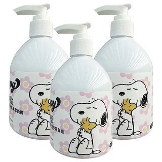 收納王妃 史努比 清潔洗手液, 300ml, 3瓶