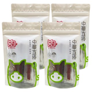 萬味軒 中華直棒蜜汁豬肉乾 台灣豬肉製成, 120g, 4包