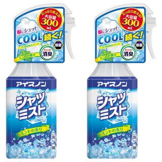 Hakugen 白元 衣物涼感噴霧, 薄荷香味, 300ml, 2瓶